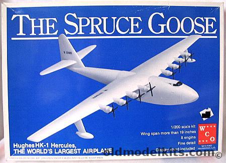 WCO 1/200 Howard Hughes 'Spruce Goose' HK-1 Hercules plastic model kit